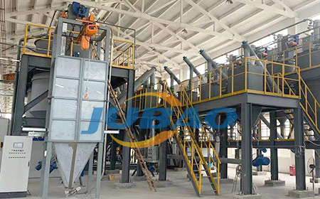 噸袋拆包機(jī)客戶現(xiàn)場(chǎng)